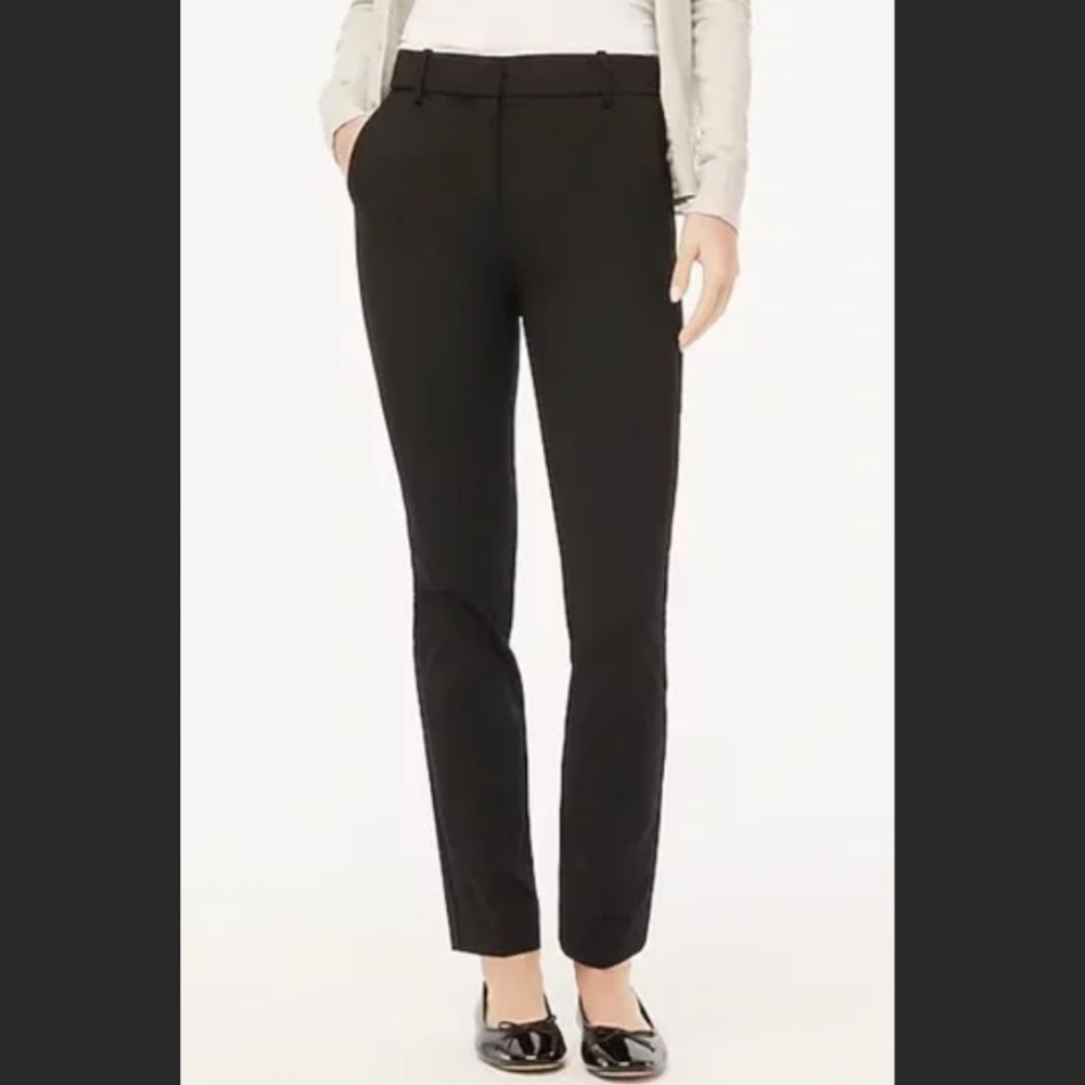 NWT J. Crew Ruby Full-Length Women's Black Dress Pants